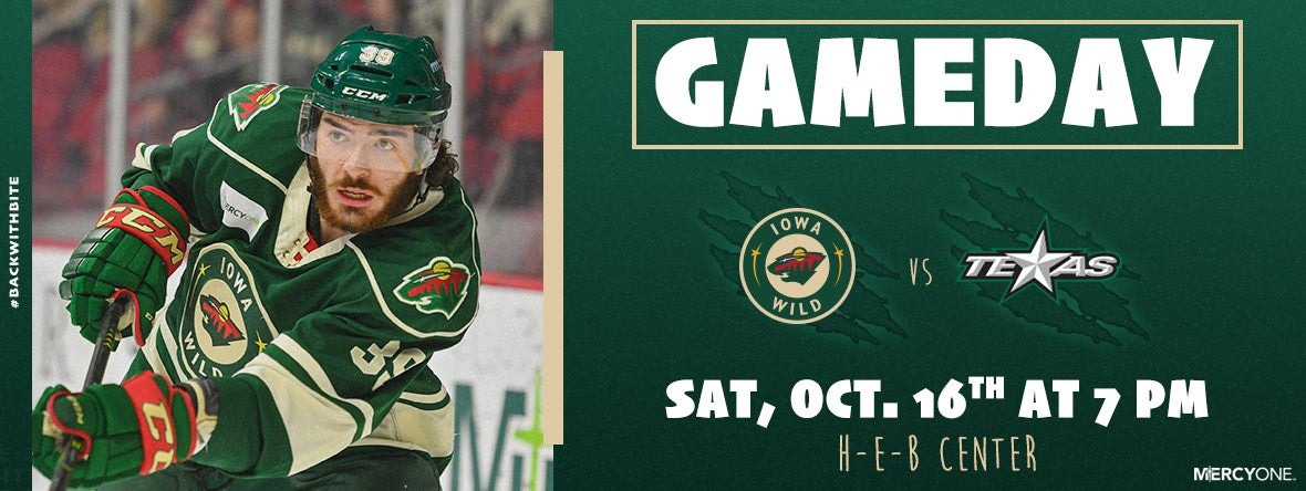 GAME PREVIEW - IOWA WILD AT TEXAS STARS