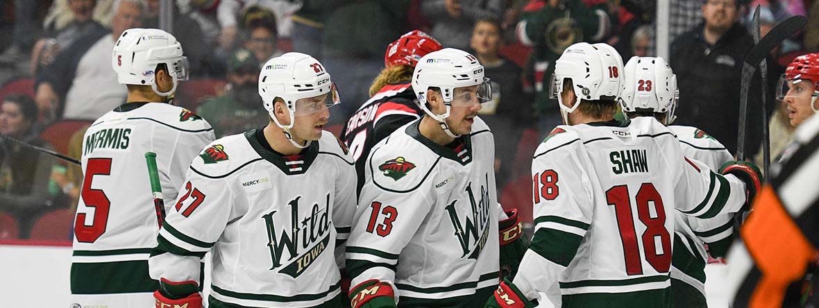 WILD RALLY LATE, FALL TO GRIFFINS IN OVERTIME, 6-5