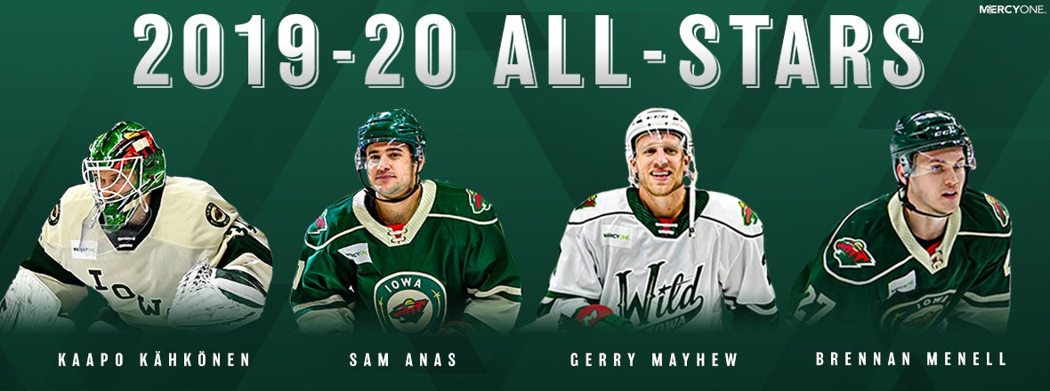 WILD PLAYERS NAMED TO AHL ALL-STAR TEAMS