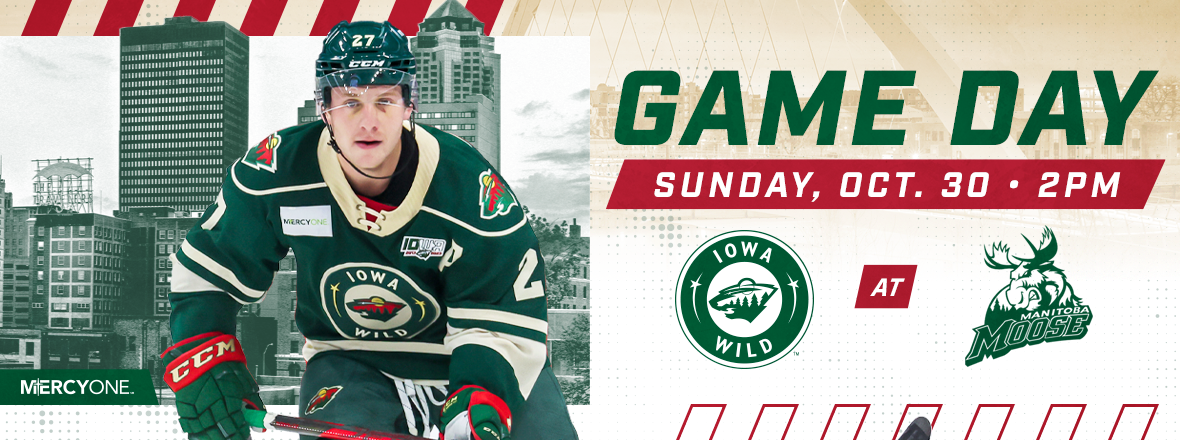 GAME PREVIEW: IOWA WILD AT MANITOBA MOOSE