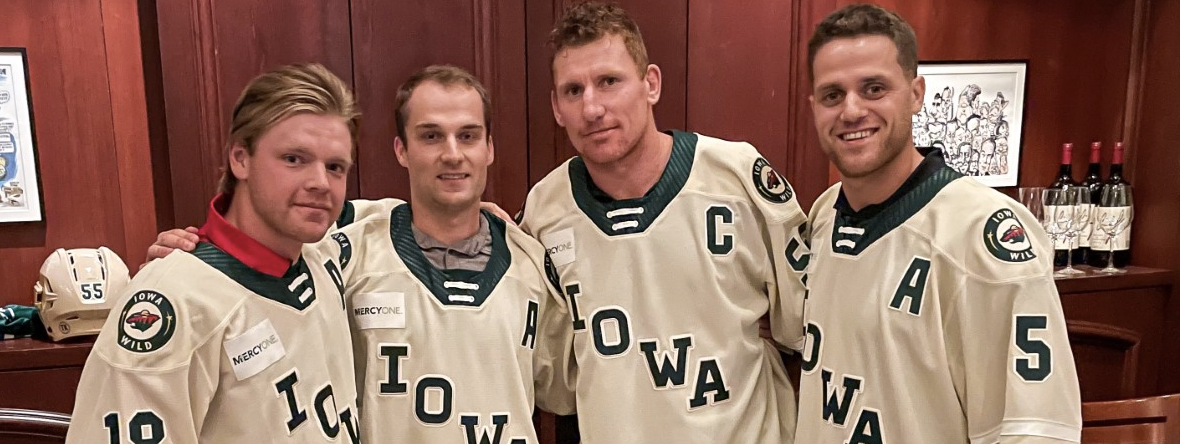 IOWA WILD ANNOUNCES CAPTAINS FOR 2021-22 SEASON 