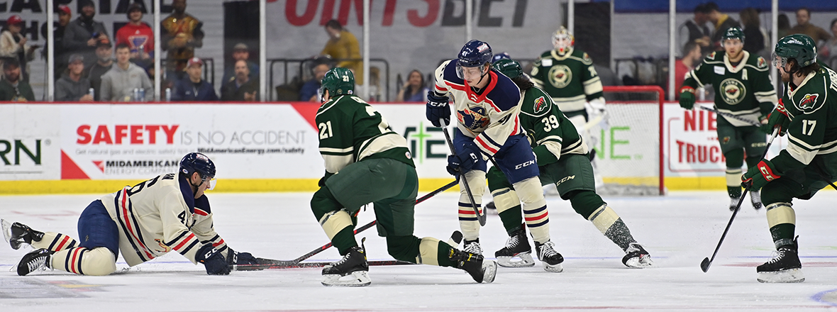 WILD FALL TO ADMIRALS IN A SHOOTOUT, 2-1