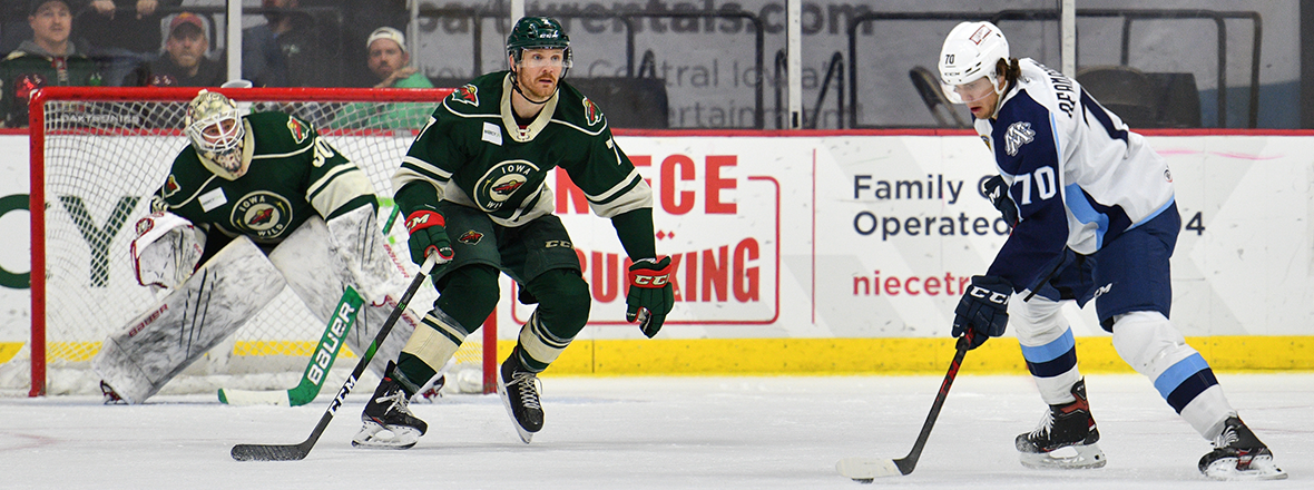  MINNESOTA WILD RECALLS DEFENSEMAN KEVIN CZUCZMAN FROM IOWA