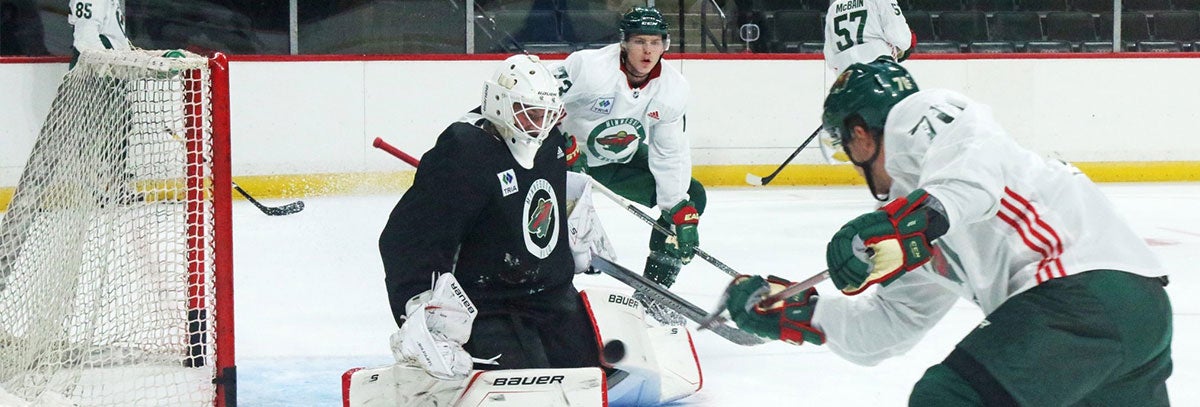 DRAFT PICKS AND PROSPECTS GET TASTE OF NHL AS DEVELOPMENT CAMP BEGINS