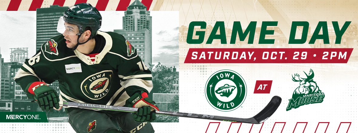 GAME PREVIEW: IOWA WILD AT MANITOBA MOOSE