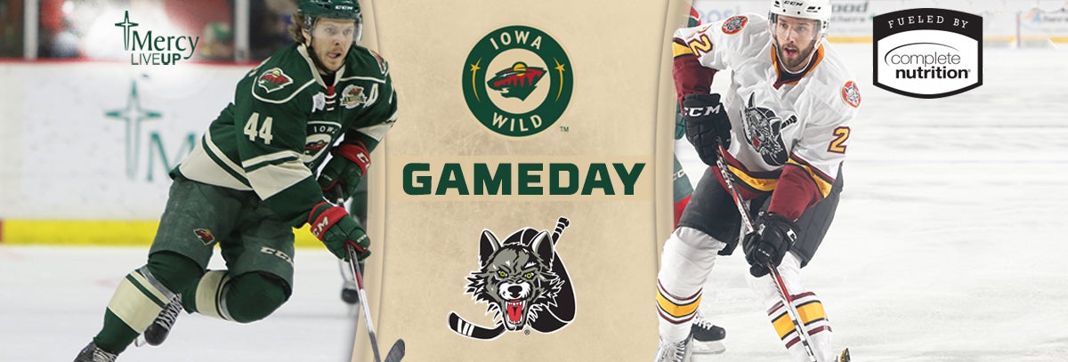 GAME PREVIEW – IOWA WILD VS. CHICAGO WOLVES 1.1.18