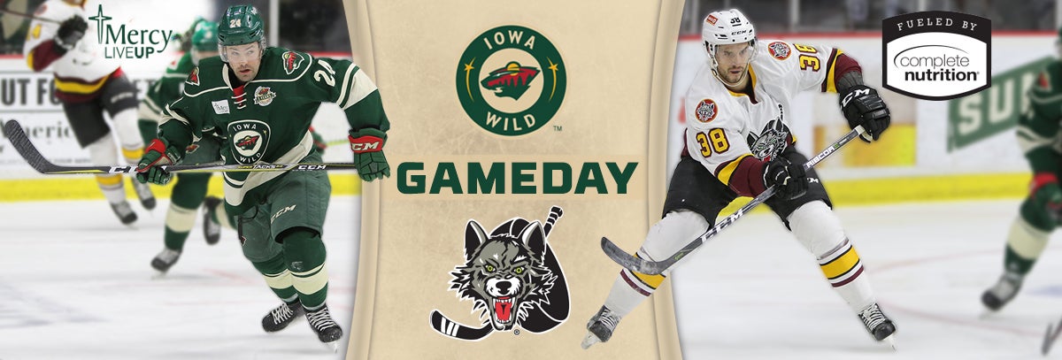 GAME PREVIEW – IOWA WILD VS. CHICAGO WOLVES 1.17.18