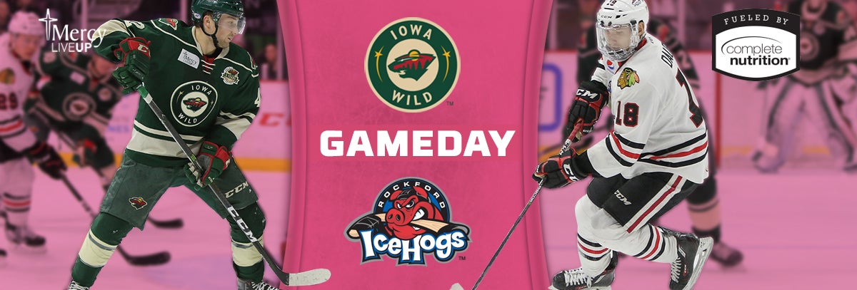 GAMEDAY PREVIEW - IOWA WILD VS ROCKFORD ICEHOGS