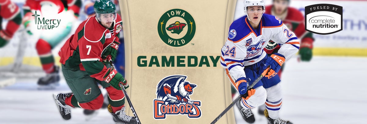 GAME PREVIEW – IOWA WILD AT BAKERSFIELD CONDORS 2.2.18