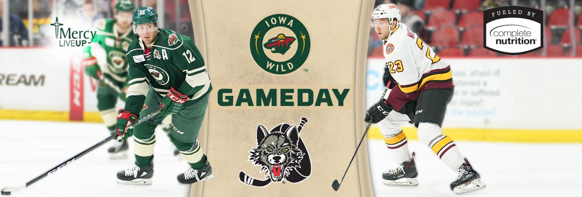 GAME PREVIEW – IOWA WILD VS. CHICAGO WOLVES 2.9.18