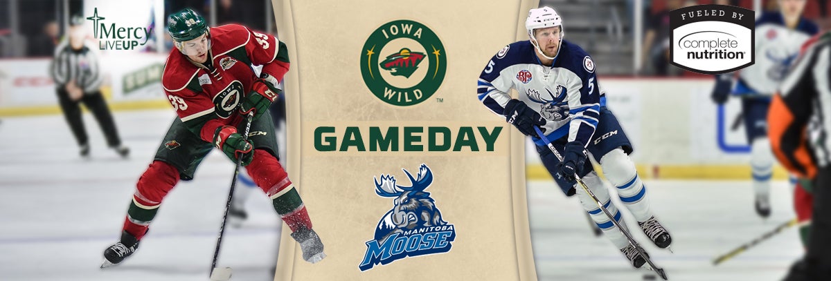 GAME PREVIEW – IOWA WILD VS. MANITOBA MOOSE 3.11.18