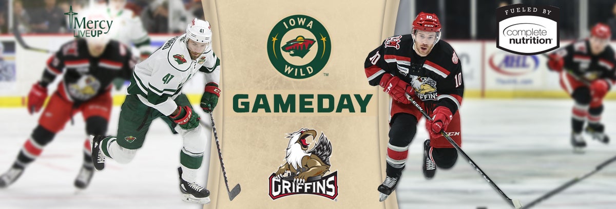 GAME PREVIEW – IOWA WILD AT GRAND RAPIDS GRIFFINS 3.17.18