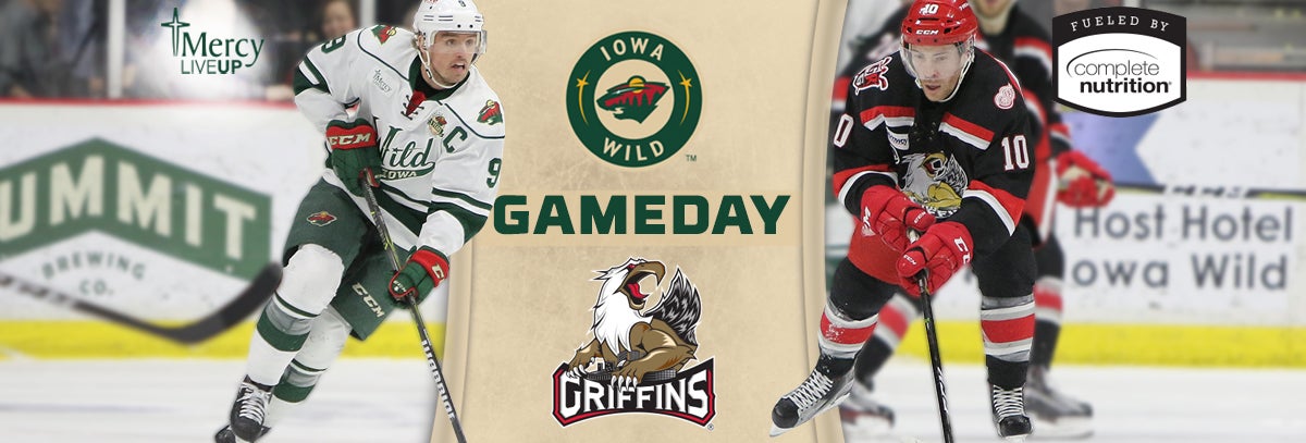 GAME PREVIEW – IOWA WILD VS. GRAND RAPIDS GRIFFINS 3.24.18