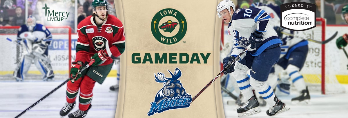 GAME PREVIEW – IOWA WILD AT MANITOBA MOOSE 3.4.18