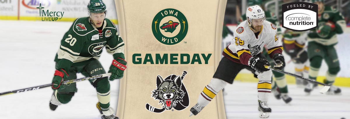 GAME PREVIEW – IOWA WILD VS. CHICAGO WOLVES 4.6.18