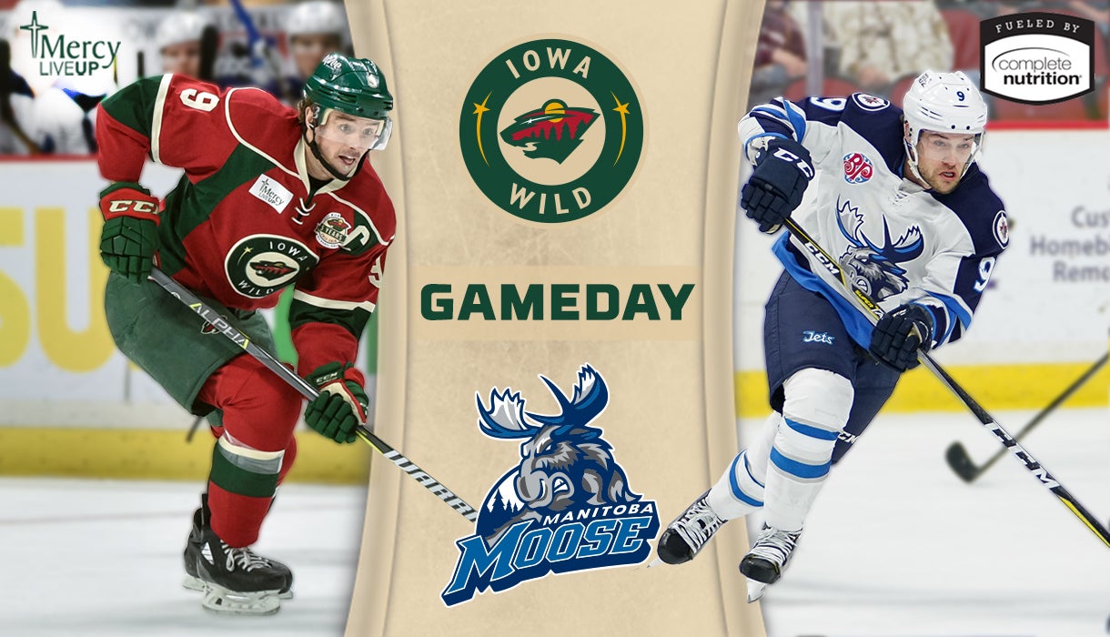 GAME PREVIEW – IOWA WILD AT MANITOBA MOOSE 3.3.18