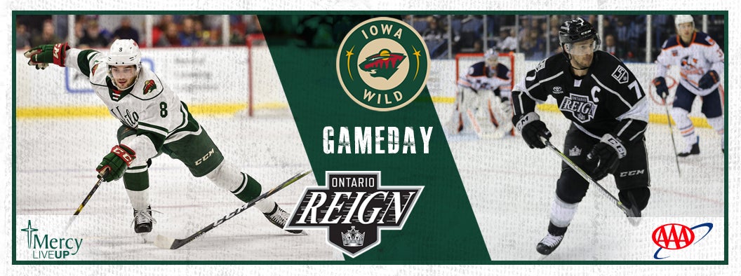 GAME PREVIEW – IOWA WILD VS. ONTARIO REIGN