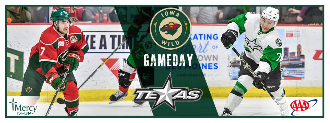 GAME PREVIEW – IOWA WILD VS. TEXAS STARS 10.12.18