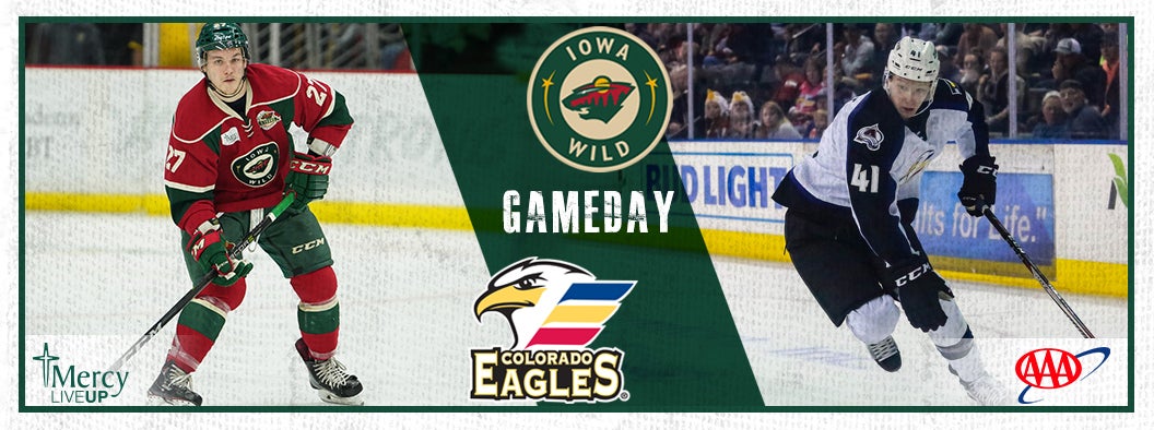 GAME PREVIEW – IOWA WILD VS. COLORADO EAGLES 10.26.18