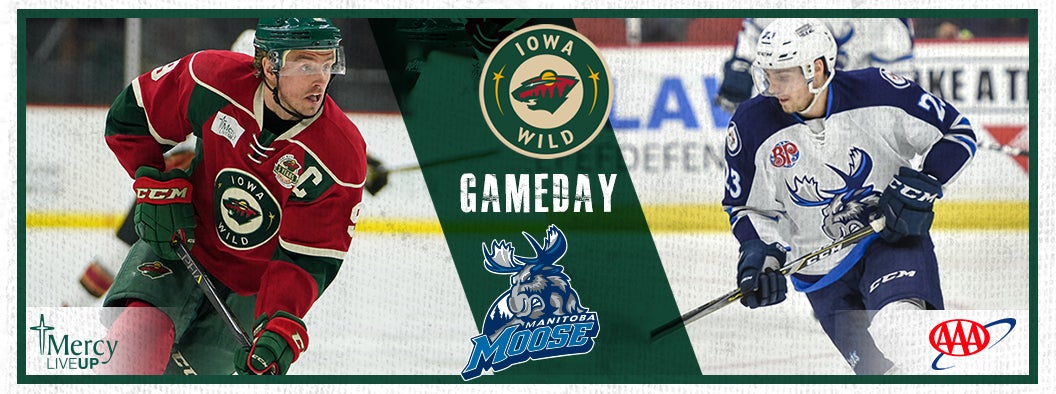 GAME PREVIEW – IOWA WILD VS. MANITOBA MOOSE 10.5.18