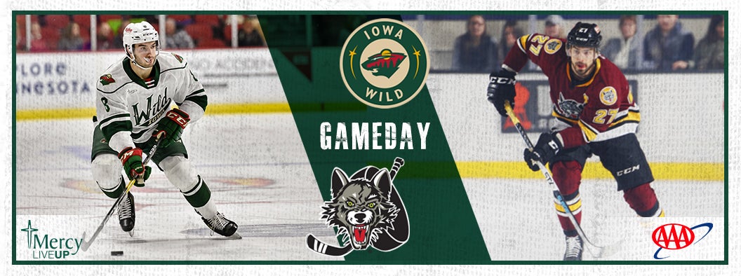 GAME PREVIEW – IOWA WILD VS. CHICAGO WOLVES