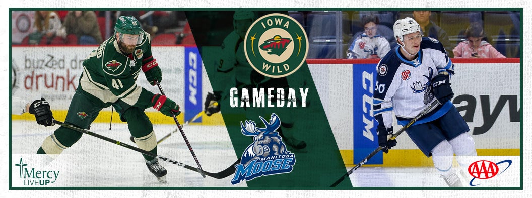 GAME PREVIEW – IOWA WILD VS. MANITOBA MOOSE