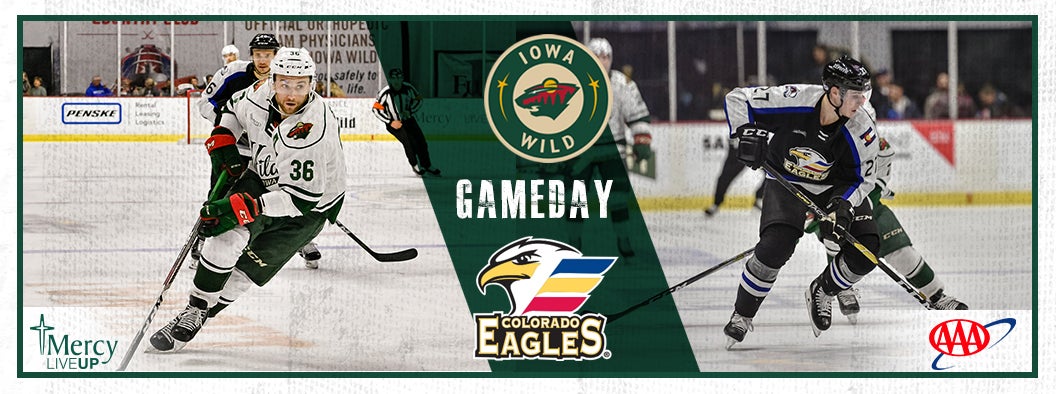 GAME PREVIEW – IOWA WILD AT COLORADO EAGLES