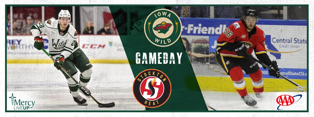 GAME PREVIEW – IOWA WILD vs. STOCKTON HEAT