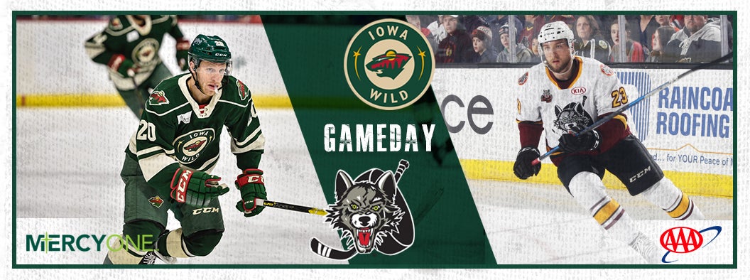 GAME PREVIEW – IOWA WILD VS. CHICAGO WOLVES