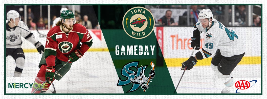 GAME PREVIEW - IOWA WILD VS. SAN JOSE BARRACUDA