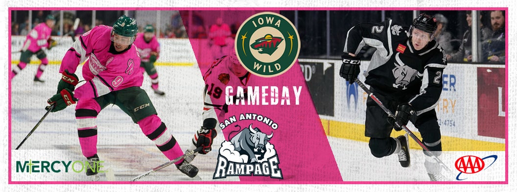 GAME PREVIEW – IOWA WILD VS. SAN ANTONIO RAMPAGE