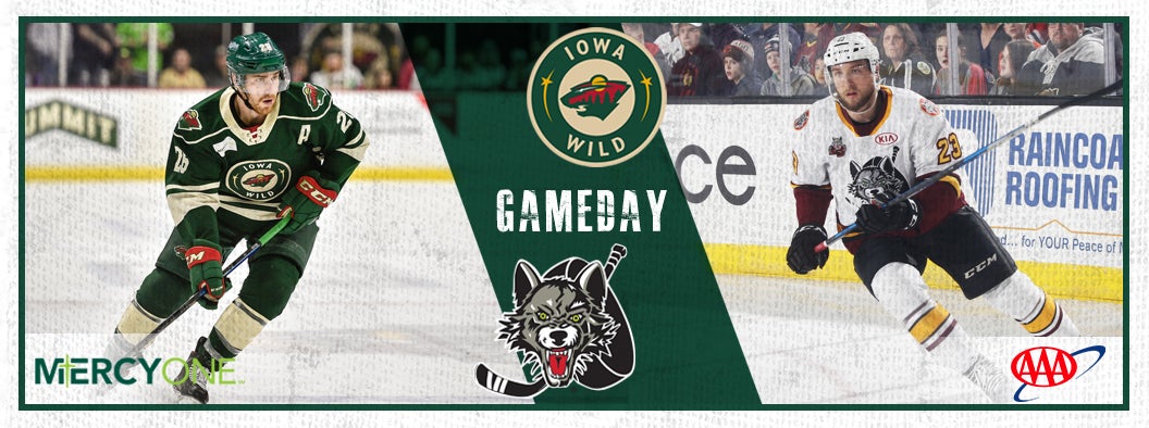 GAME PREVIEW – IOWA WILD VS. CHICAGO WOLVES