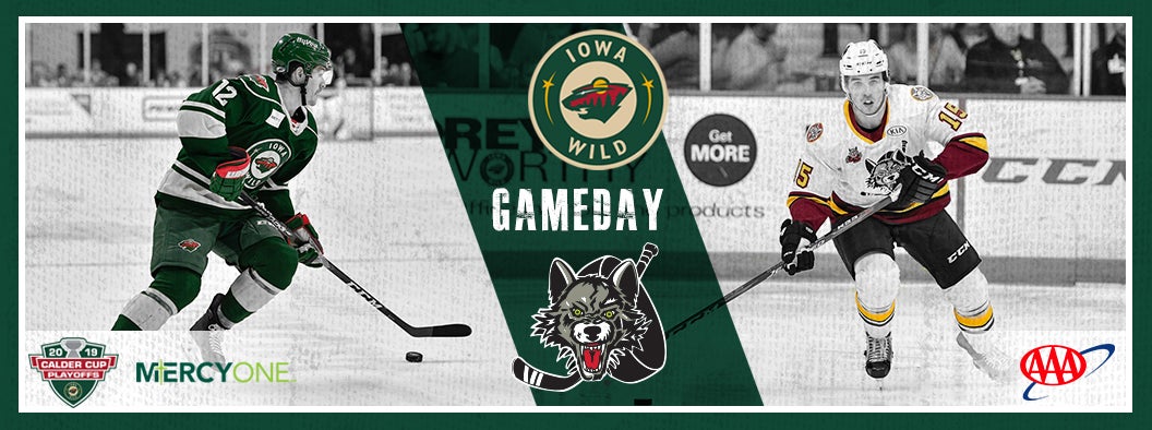 CENTRAL DIVISION FINAL, GAME 2 PREVIEW - IOWA WILD AT CHICAGO WOLVES