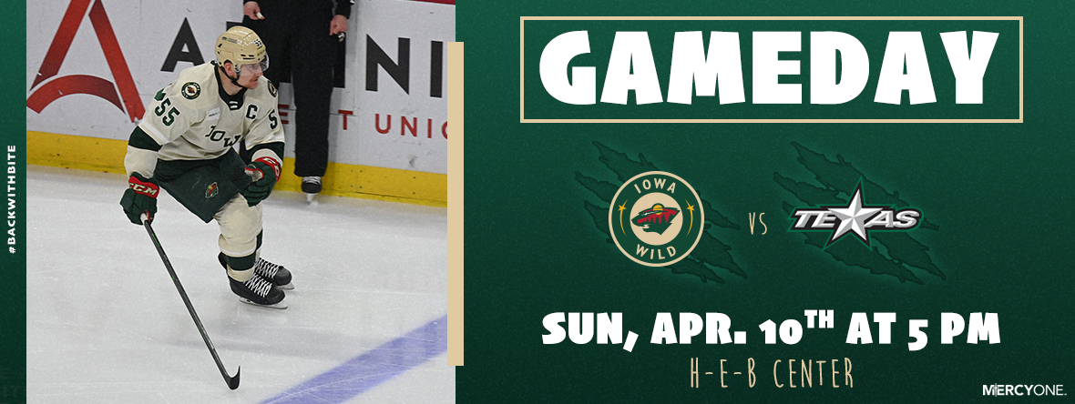 GAMEDAY PREVIEW - IOWA WILD AT TEXAS STARS