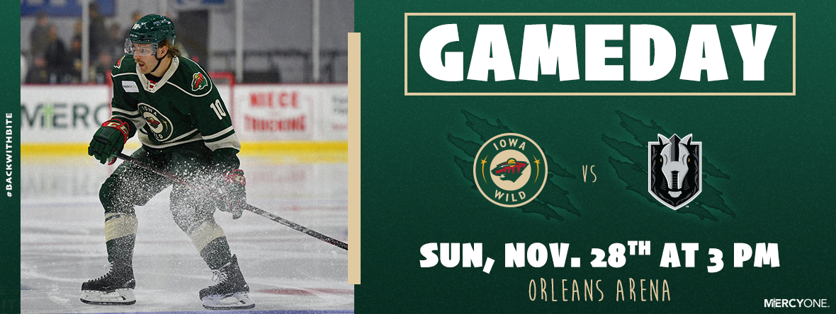 GAMEDAY PREVIEW - IOWA WILD AT HENDERSON SILVER KNIGHTS