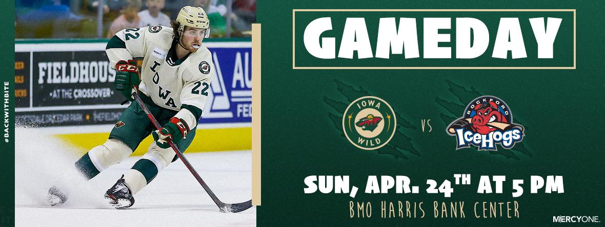 GAMEDAY PREVIEW - IOWA WILD AT ROCKFORD ICEHOGS