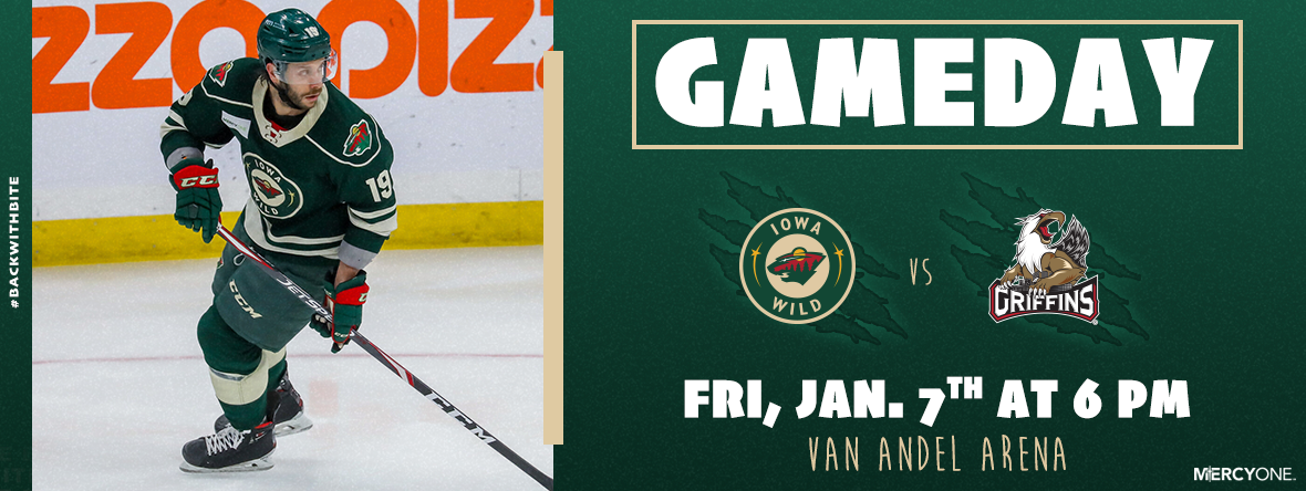 GAMEDAY PREVIEW - IOWA WILD AT GRAND RAPIDS GRIFFINS