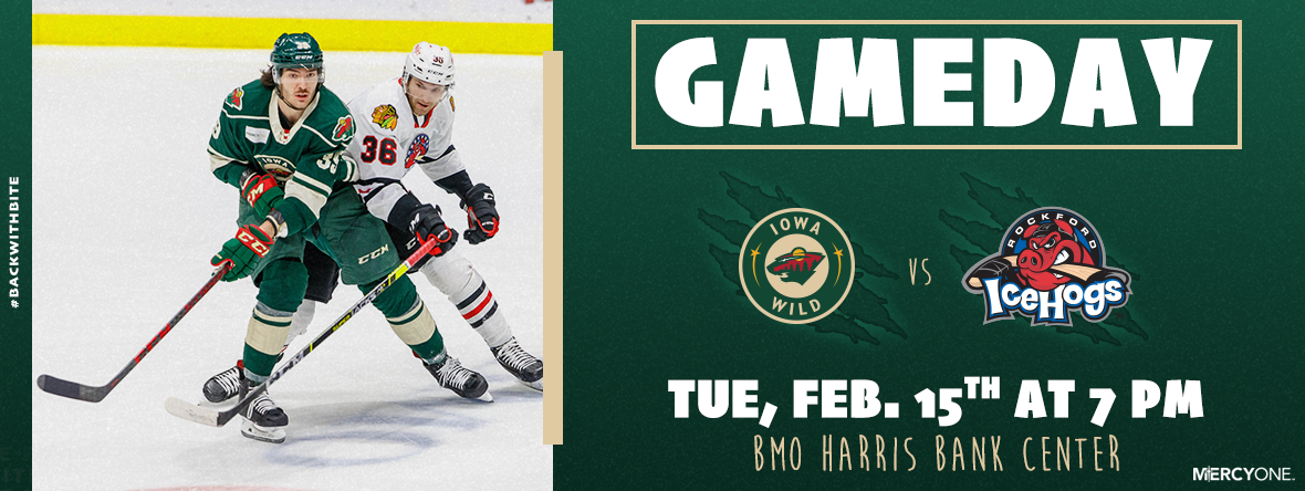 GAMEDAY PREVIEW - IOWA WILD AT ROCKFORD ICEHOGS