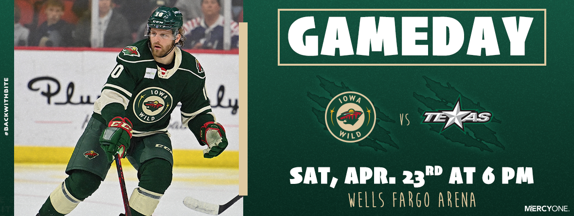 GAMEDAY PREVIEW - IOWA WILD VS TEXAS STARS