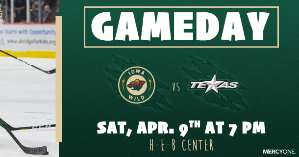 THUMBGAMEDAY PREVIEW - IOWA WILD AT TEXAS STARS