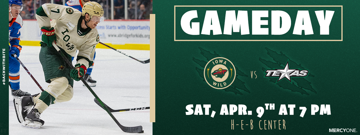 GAMEDAY PREVIEW - IOWA WILD AT TEXAS STARS