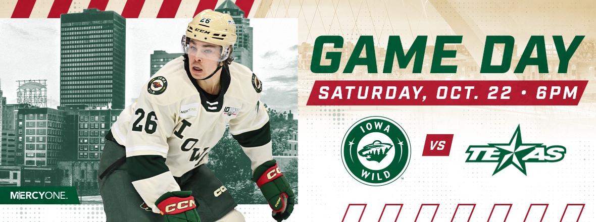 GAME PREVIEW: IOWA WILD VS. TEXAS STARS