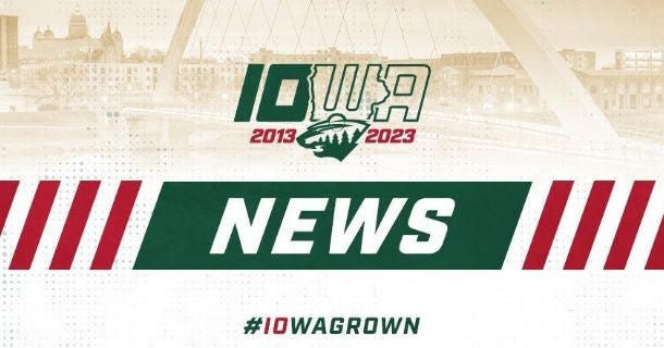 IOWA WILD RELEASES 2022-23 TRAINING CAMP ROSTER thumb