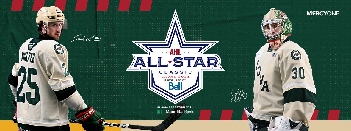 WALKER, WALLSTEDT NAMED TO 2023 AHL ALL-STAR CLASSIC