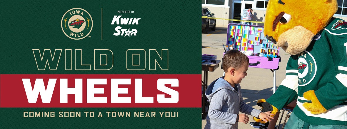 IOWA WILD ANNOUNCES 2025 WILD ON WHEELS DATES