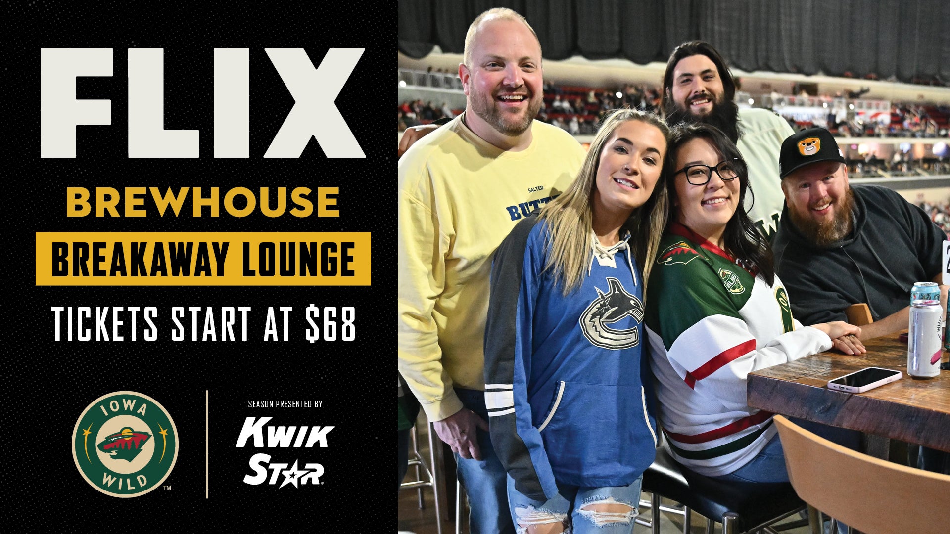 FLIX Brewhouse Breakaway Lounge 2026-27