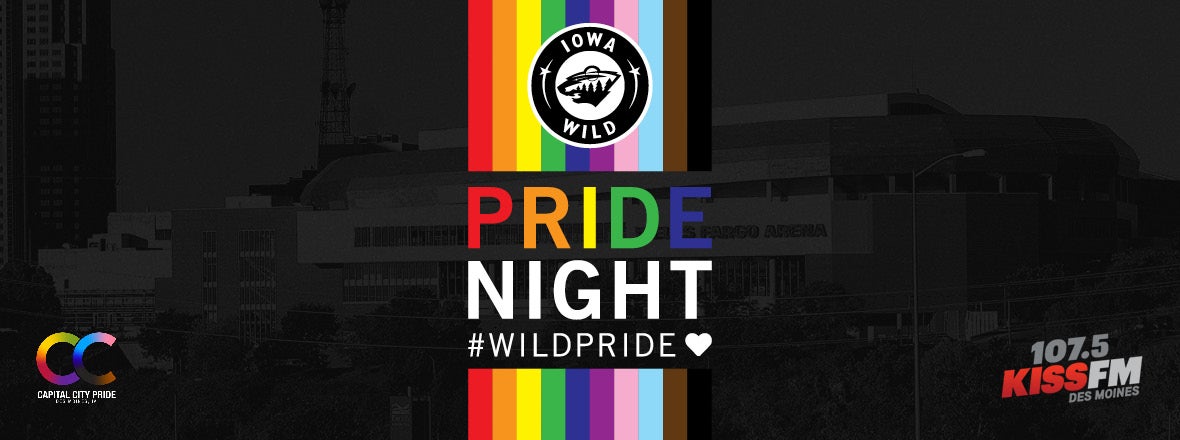 IOWA WILD TO HOST PRIDE NIGHT ON MARCH 19