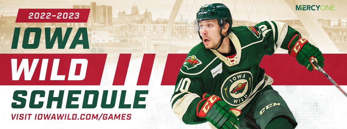 IOWA WILD ANNOUNCES FULL 2022-23 SCHEDULE