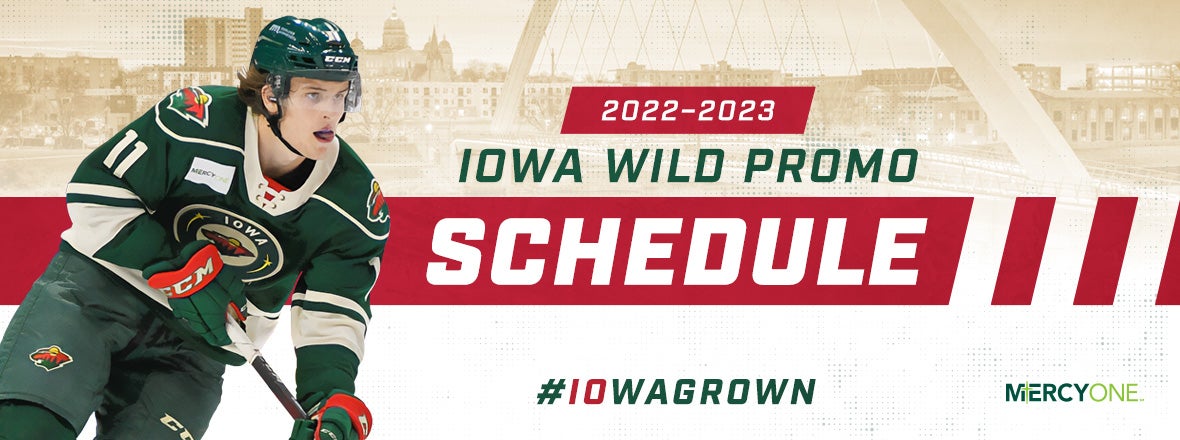 IOWA WILD ANNOUNCES 2022-23 PROMOTIONS SCHEDULE