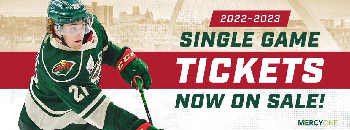 SINGLE GAME TICKETS ON SALE NOW!